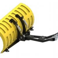 Front-mount push tubes for tracks fitted ATV ( regular mount )