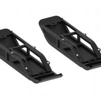 Trailer skis ( 1 axle trailer ) adjustable width road & offroad tyres