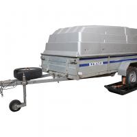 Trailer skis ( 1 axle trailer ) adjustable width road & offroad tyres