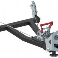 Front mount quick attach push tube (narrow) V-Plow G2 1500