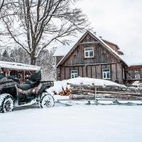 Timber sled (timber trailer on skis)