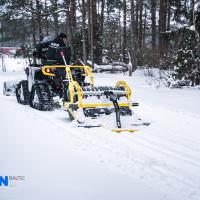 Snow roller / Ski track groomer 1,45m