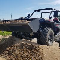 Plow lift adapter Polaris RZR 900 S / RZR 1000 S