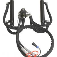 Hydraulic cylinders kit with solenoid(V-Plow 1500 turning)