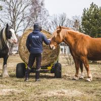 Silo & Hay bale trailer