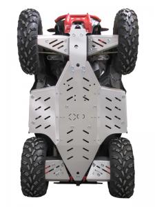 Skid plate full set (aluminium) Polaris Scrambler 850 / 1000 (-2014)