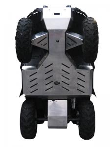 Skid plate full set (aluminium) Kymco MXU 500