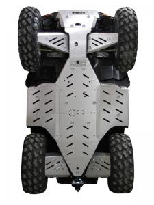 Skid plate full set (aluminium) Polaris Sportsman XP 550 / XP 850 (-2014)