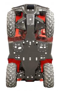 Skid plate full set (plastic)  Rancher IRS / Rubicon IRS Honda TRX 420 (IRS) / TRX 500 (IRS) / TRX 520 (IRS)