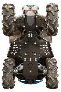 Skid plate full set (plastic) CanAm Renegade X MR (-2016)