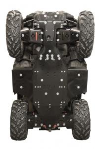 Skid plate full set (plastic) Polaris Sportsman XP 1000 (2017+)