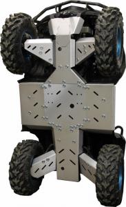 Skid plate full set (aluminium) Trapper 550/750 Hisun Tactic 550/750 2-Up