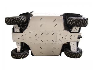 Skid plate full set (aluminium) - OUTLET CFMOTO UFORCE 1000 (-2021) fit tested