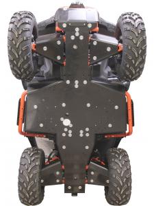 Skid plate full set (HDPE plastic) Segway Snarler AT6 L