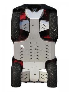 Skid plate full set (aluminium) Kawasaki KVF 650 / 750 (2008 - ...)