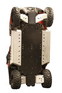 Skid plate full set (plastic) Polaris RZR 800