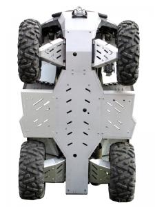Skid plate full set (aluminium) Dinli DL 703