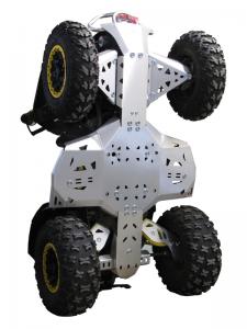 Skid plate full set (aluminium) CanAm G2 Renegade (2012-2016)