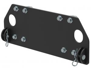 Mid-mount adapter Honda TRX 420 (2014+) / TRX 500 (2012+)
