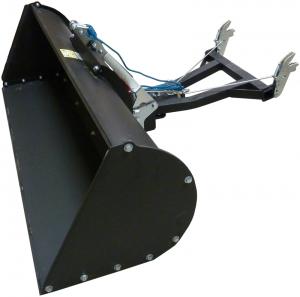 Plow bucket 1280 mm with mechanical tilt