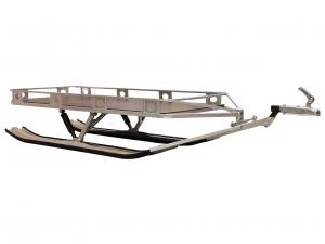 Ski sled (platform trailer on skis)